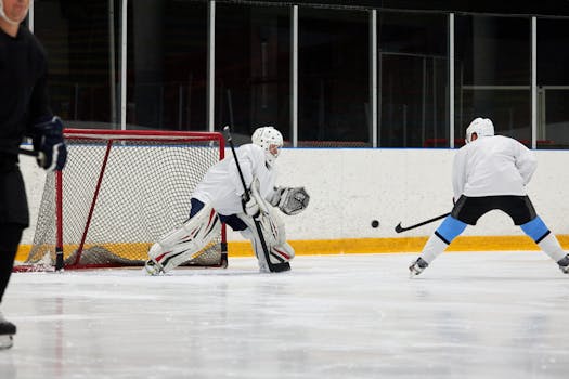 lacrosse players competing