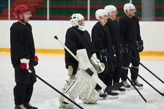 lacrosse players practicing formations