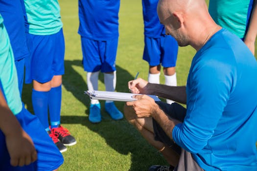 team huddle before a game