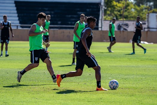 team scrimmage practice