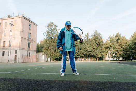 lacrosse player warming up before a game